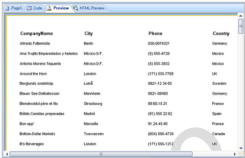 报表设计器,商业对象,Business Objects,实体模型,表格报表